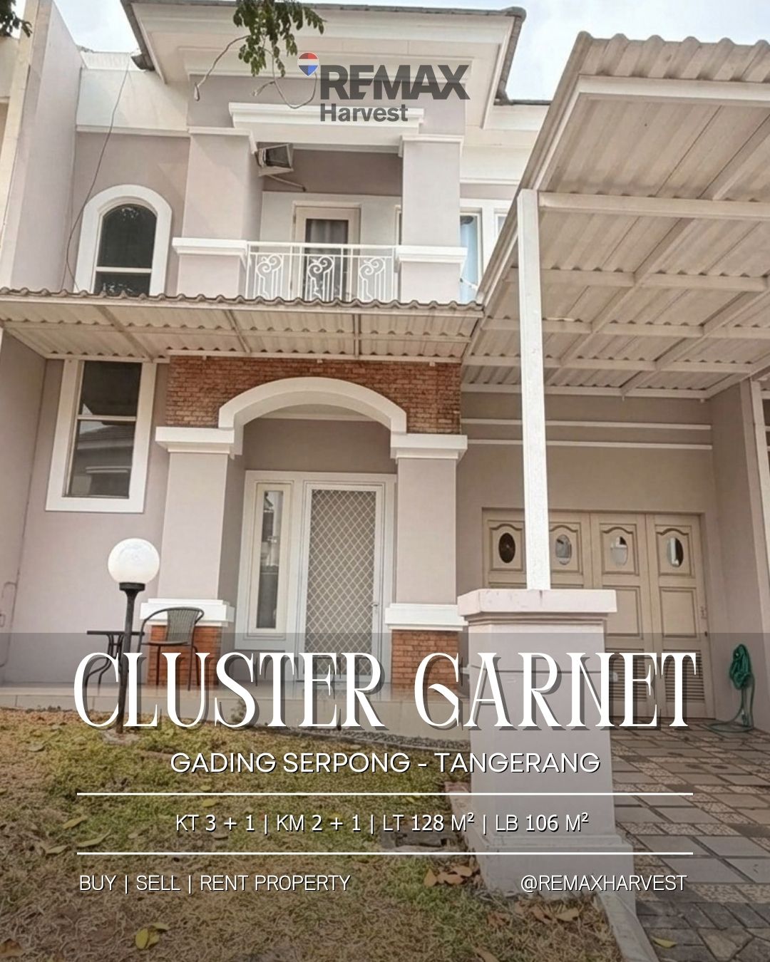 Rumah Cluster Garnet Gading Serpong